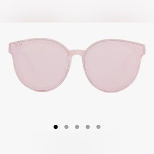 Pink on Pink Mirrored Sunglasses - Gemma by Diff
